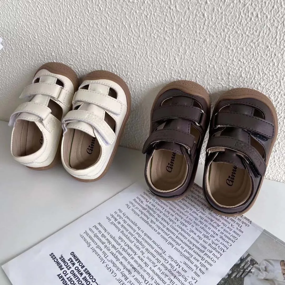 2024 Kinder Sandalen Zomer Babyschoenen Zachte Zool Anti Slip Baby Wandelschoenen Kinderen Schoenen Voor Meisjes Jongens