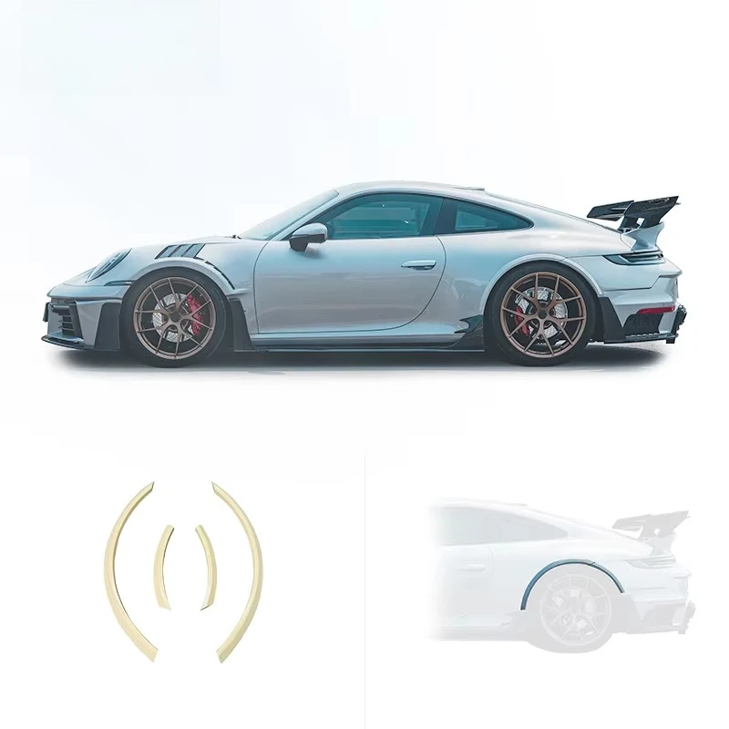 

Car Modification WIM Style Carbon Fiber Rear Fender Suitable for Porsche 911 992 Body Kit Upgrade Decoration