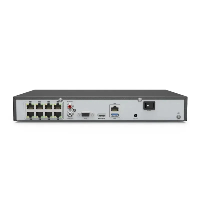 ANNKE 8CH H.265 PoE Video 4K Ultra Playback Recorder NVR With Motion Alerts