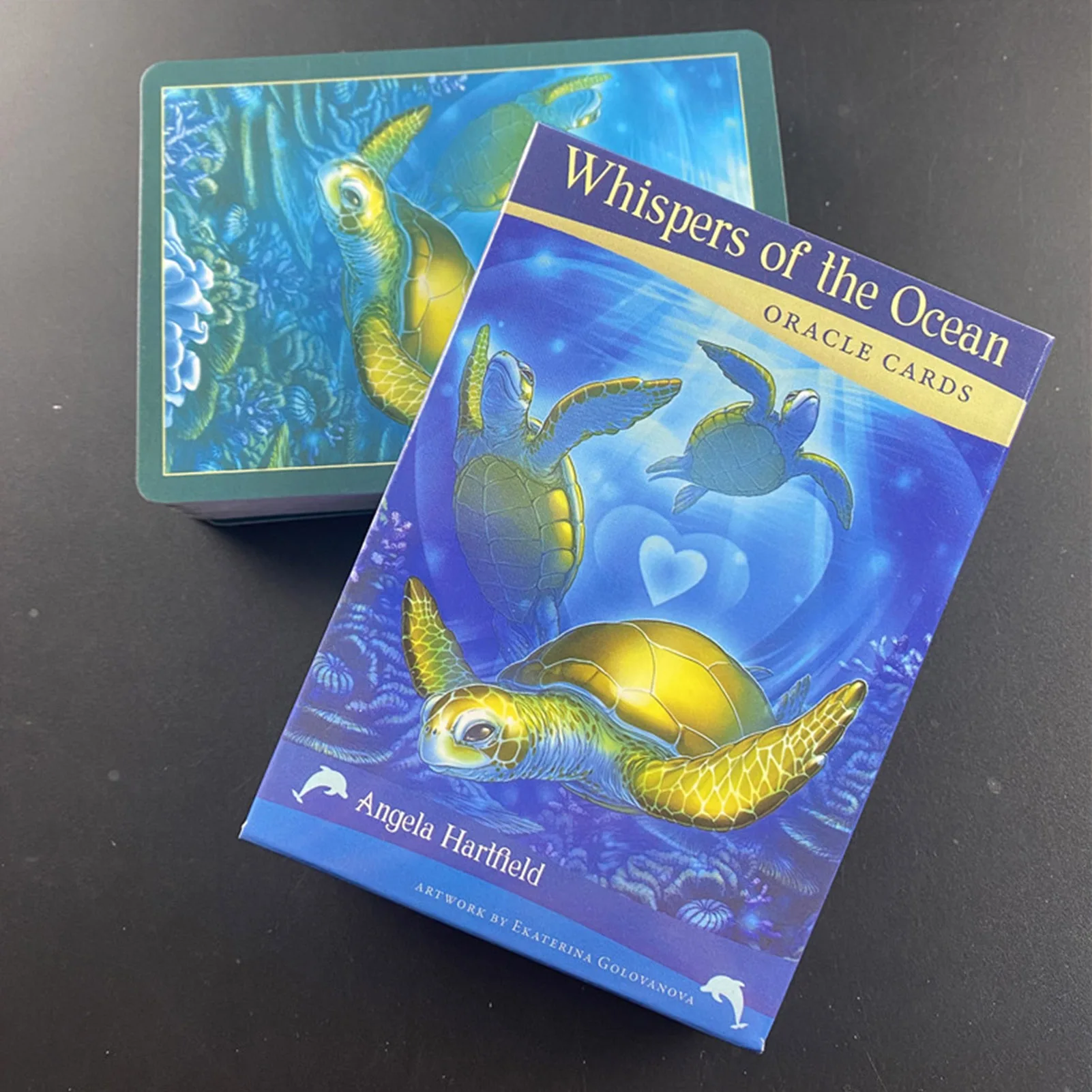 Tarot Cards Whispers of the Ocean Oracle Cards Games Set Party Entertainment Board Games for Adult Children Party Fun Board Game