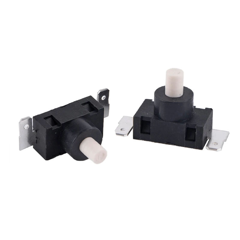 New 2Pcs YT-2513-F Vacuum Cleaner Switch Accessories NOVA Cleaner Switch KAN-J4 Power Button Switch
