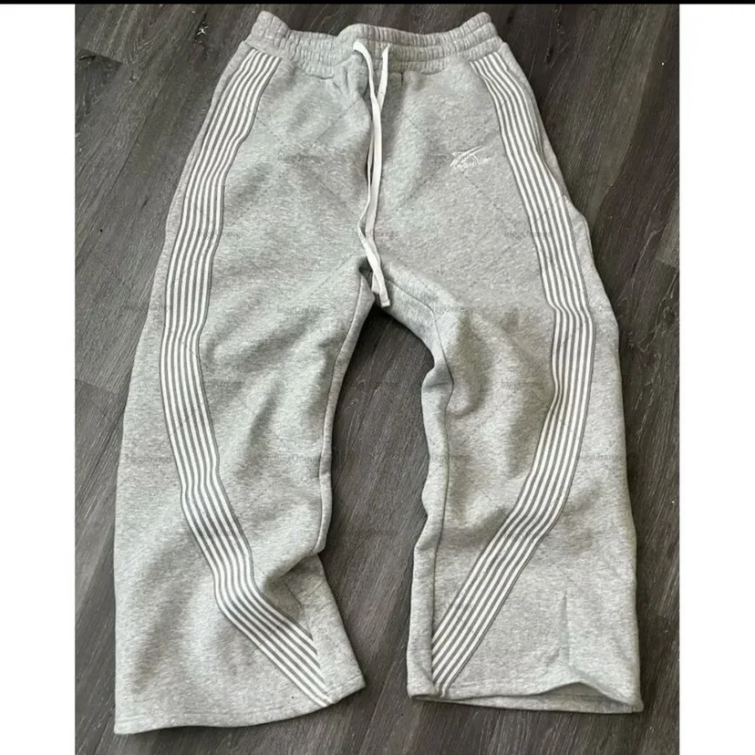 Pantaloni sportivi foderati in Fce con cappuccio Pantaloni Spor a righe Direct Ss Comoda felpa con cappuccio lunga in poliestere vestibilità ampia
