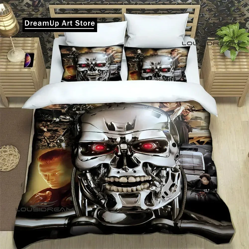

Schwarzenegger Terminator Bedding Sets exquisite bed supplies set duvet cover bed comforter set bedding set luxury birthday gift