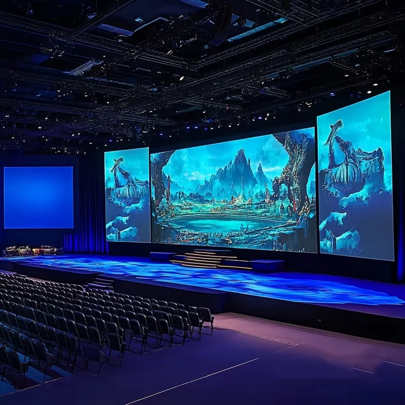 P2.604 Indoor Academic Forum LED Rental Cabinet Report Display