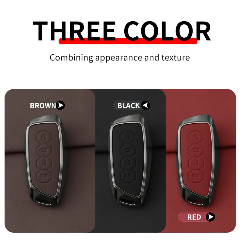 Zinc Alloy Car Key Case Cover Protector Shell For Haval H9 F7x H5 H3 Great Wall 5 3 M2 H6 Coupe M4 H2 6 2022 Auto Accessories