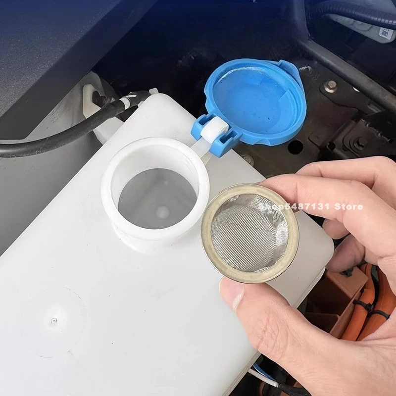 Car Water Filter Screen Wiper Glass Water Filler Funnel Fit for Geely EX5 Galaxy E5 Interior Accessories 2024 2025 2026