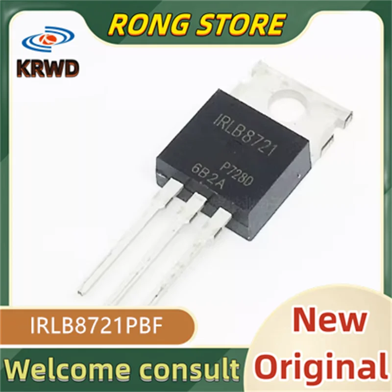 5PCS  IRLB8721   New and Original Chip IC IRLB8721PBF IRLB8721 TO-220AB