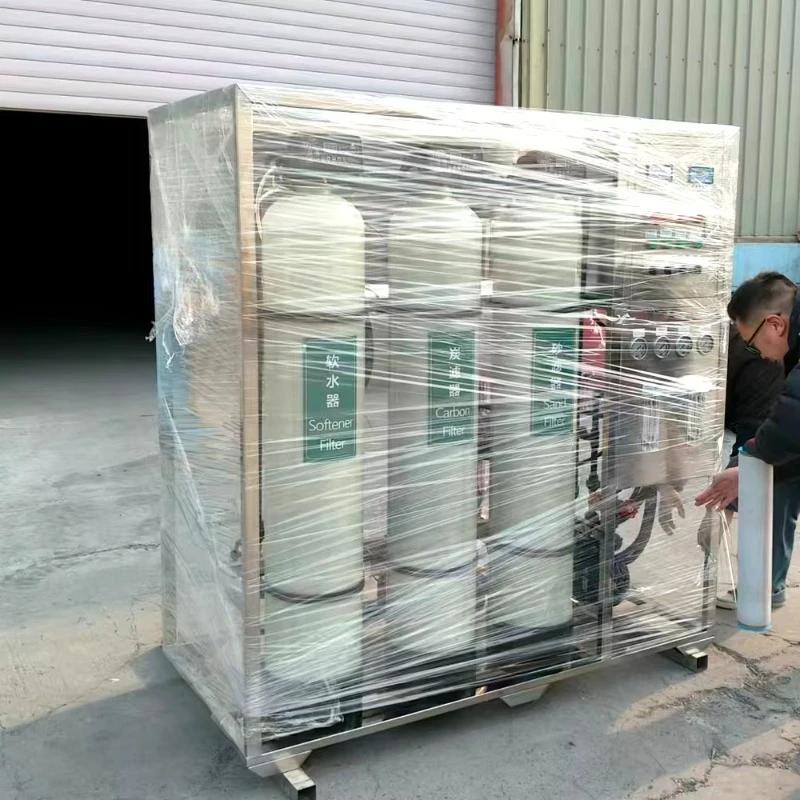 Agricultural Greenhouse Agricultural Irrigation RO System Reverse Osmosis System 250LPH FRP Tank Water Station Factory