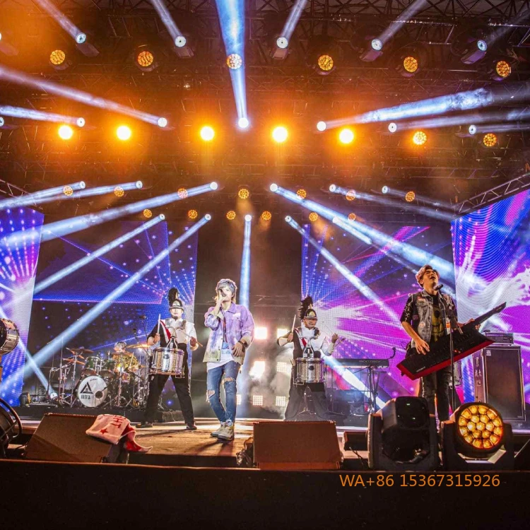 

Nightclub Dj Booth Stge Led Display Conference Room Concert Stage Background Video Wall Led Screen