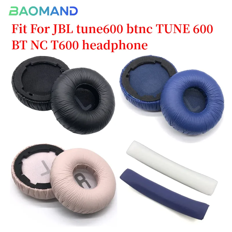 

Replacement foam Ear Pads pillow Cushion Cover for JBL tune600 btnc TUNE 600 BT NC T600 Gaming Headphone Headset EarPads