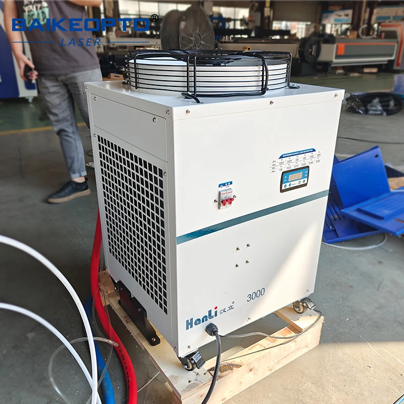 Laser cutting, welding and marking dedicated chiller for efficient cooling and laser protection