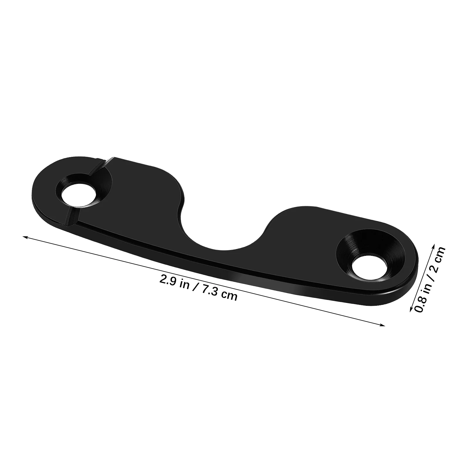 

1 комплект, сменные зажимы из алюминиевого сплава для внутреннего держателя солнцезащитного кронштейна, крепление для автомобильного козырька, фиксатор солнцезащитного козырька