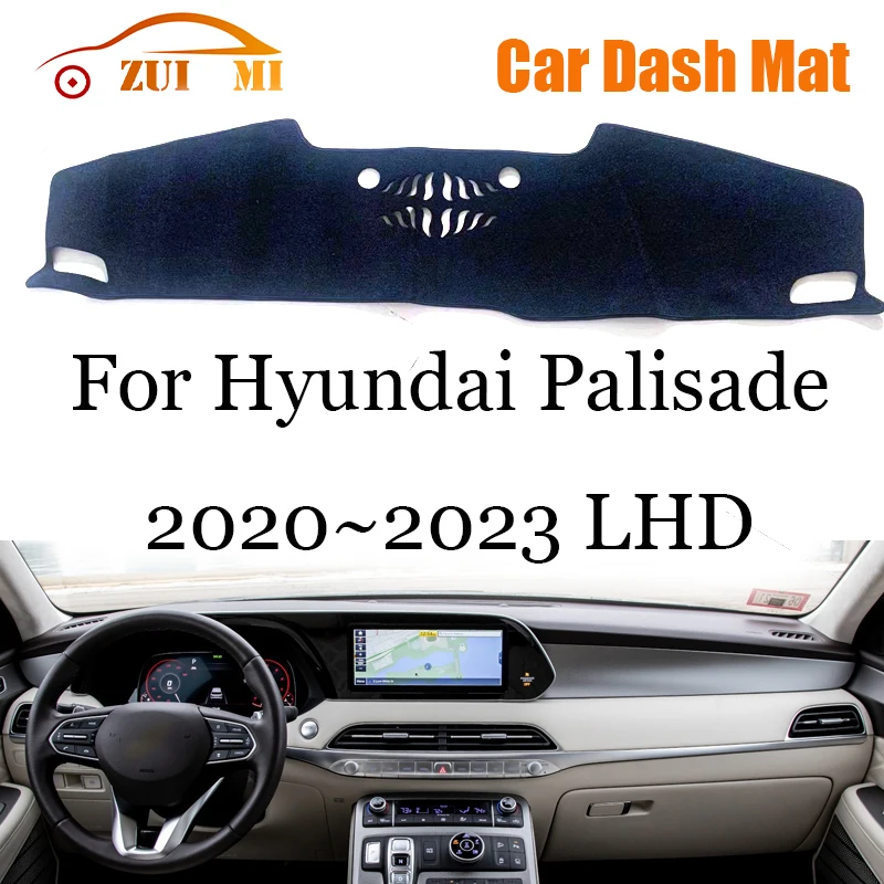 

ZUIMI Dashboard Cover Dash Mat Dashmat For Hyundai Palisade 2020~2023 LHD RHD Dash Board Cover Pad Sun Shade