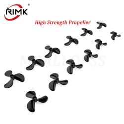 OD4mm RC Boat High Strength Three Blades Paddle Nylon Positive(Reverse) Propeller Screw D28/32/36/40/44/48mm