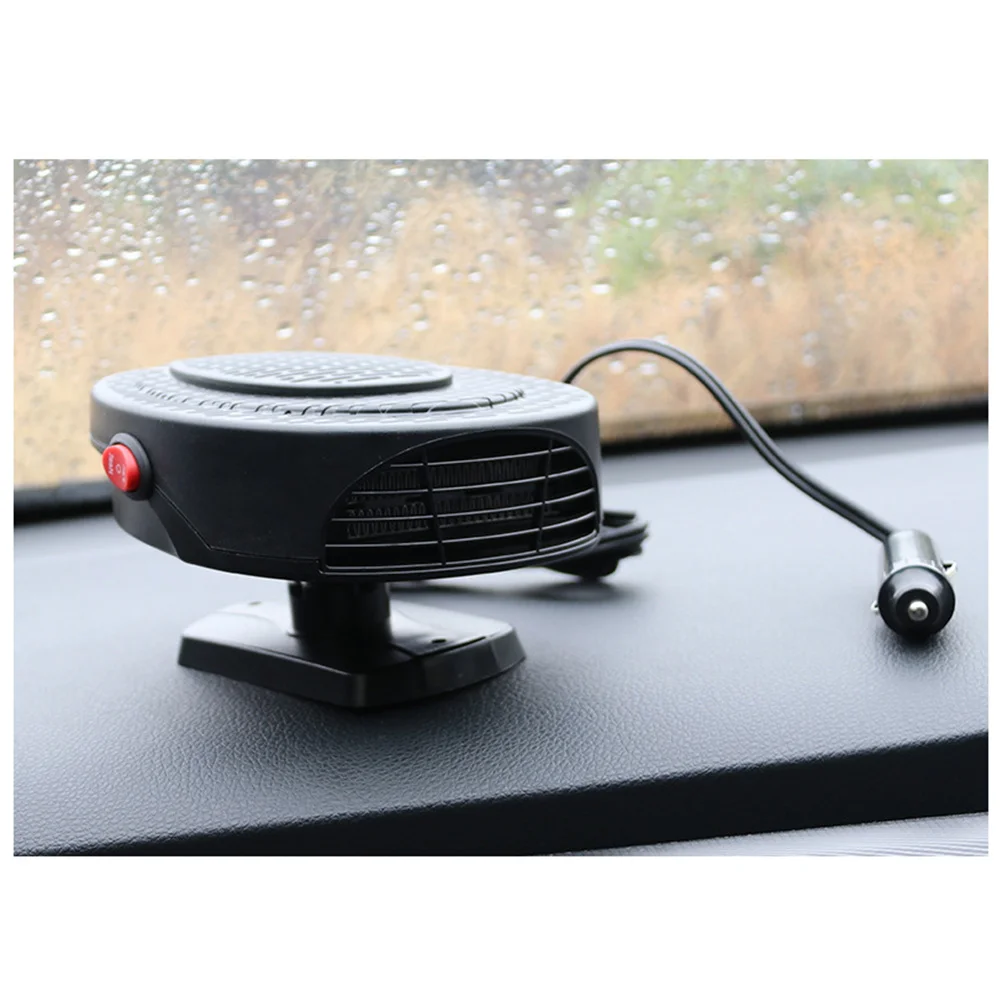 12 فولت سخان كهربائي للسيارة المحمولة التدفئة السريعة الزجاج الأمامي ديميستر إزالة الجليد مروحة لتدفئة السيارة وتدفئة السيارات #3