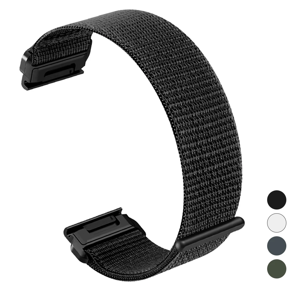 22mm 26mm QuickFit Nylon Breathable Strap For Garmin Fenix8 Pro E 5 6 7 7X Sport Band Quatix TACTIX 8/Enduro3 Epix Gen2 Bracelet