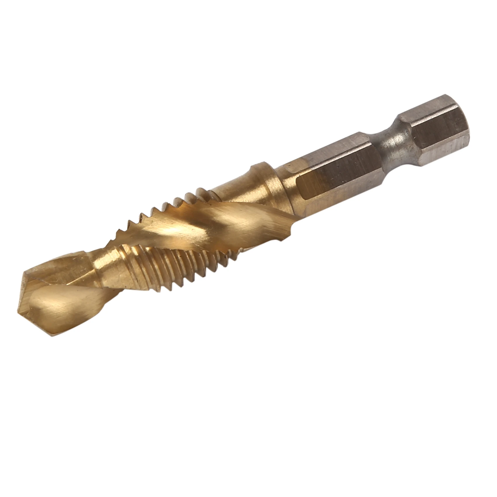 COFA-4341 Hexagon Shank M3-M10 Hexagon Shank Thread Metric Tap Drilling Screw Machine Compound Drill Bit