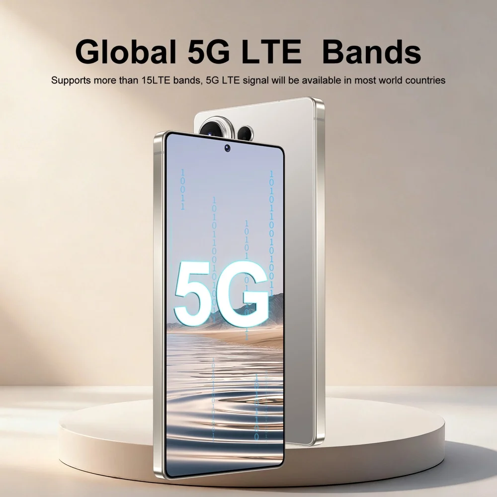 K-Touch C26 Ultra Mobile Phones 5G Dual Card Dual Standby Smartphone 7.3 Inch Android 15 Cell Phone 16+48MP 22GB+2TB 7800mAh Face Unlocked WIFI GPS Cellphones For Men Women Gifts