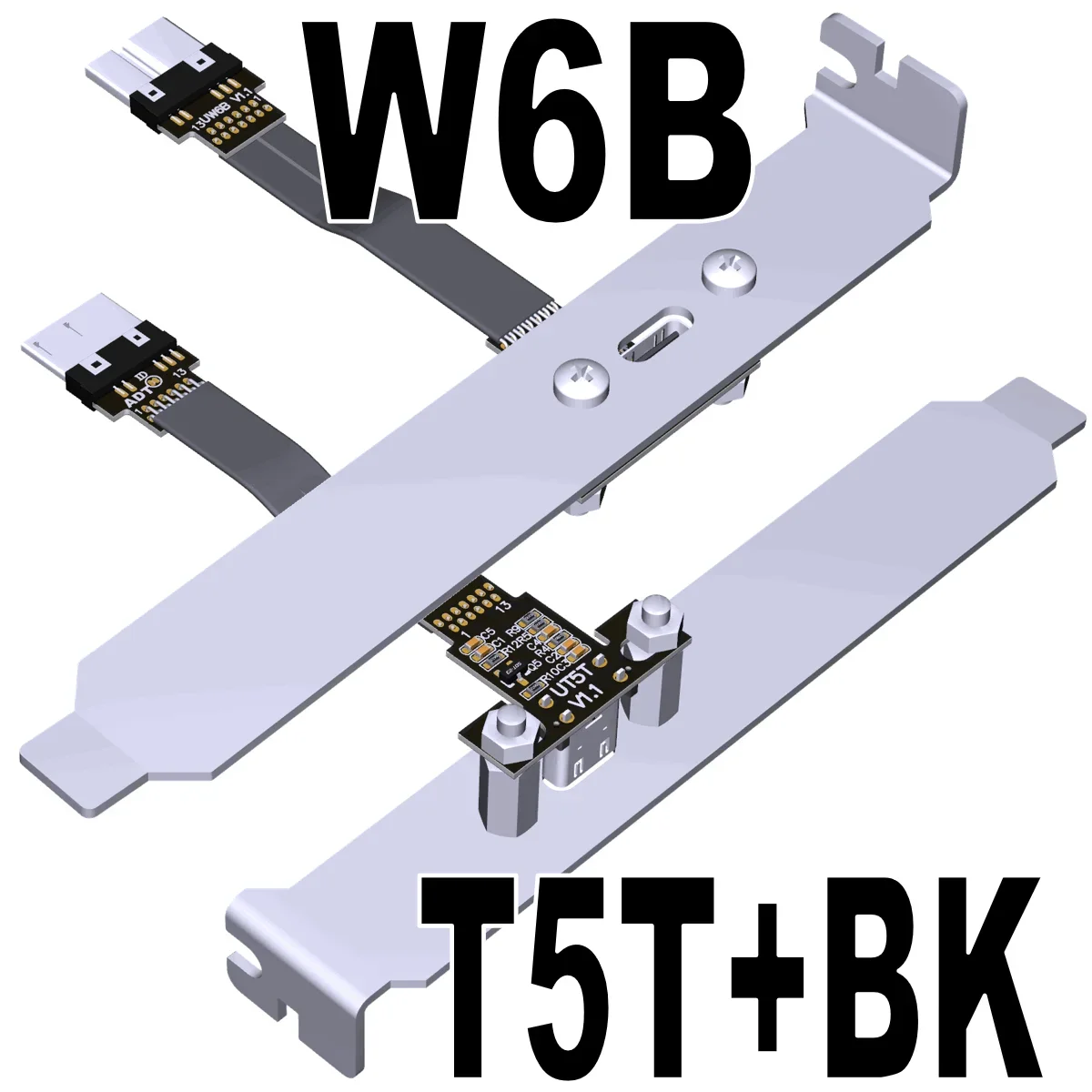 كابل تمديد USB من النوع C USB 3.0 Micro-B OTG بطول 90 درجة FPV نحيف مسطح مرن FPC EMI كابل تمديد للشحن