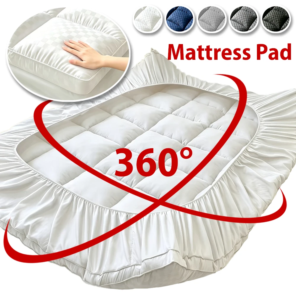 Foldable Floor Mattress Pad, All Season Mattress Topper Thickened Soft Tatami Mat for Student Dorm Tatami Home Bedroom Apartment