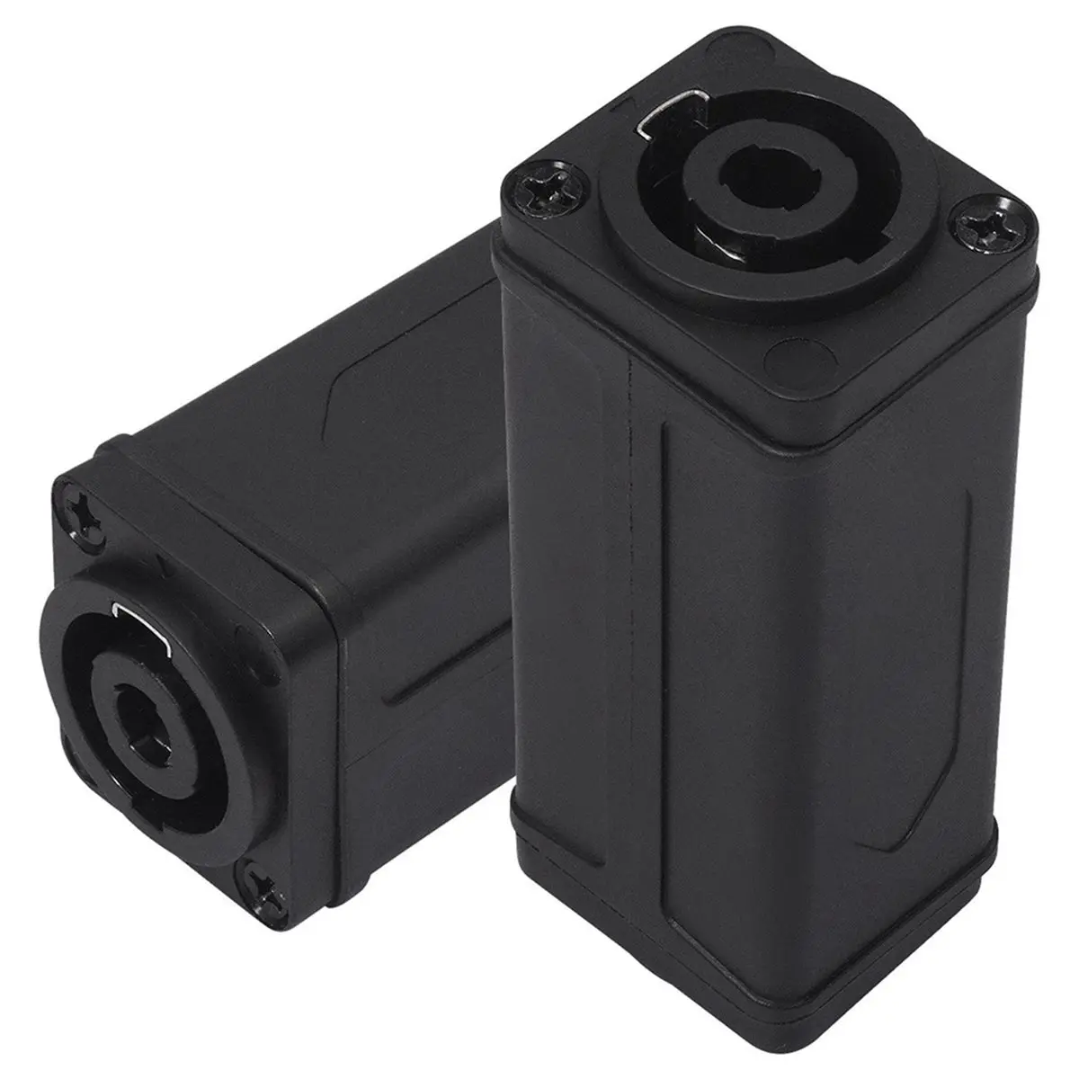 update. 5X 4PIN NL4FC Speakon Coupler Adapter Extender Audio Speaker Panel Mount Straight Connector
