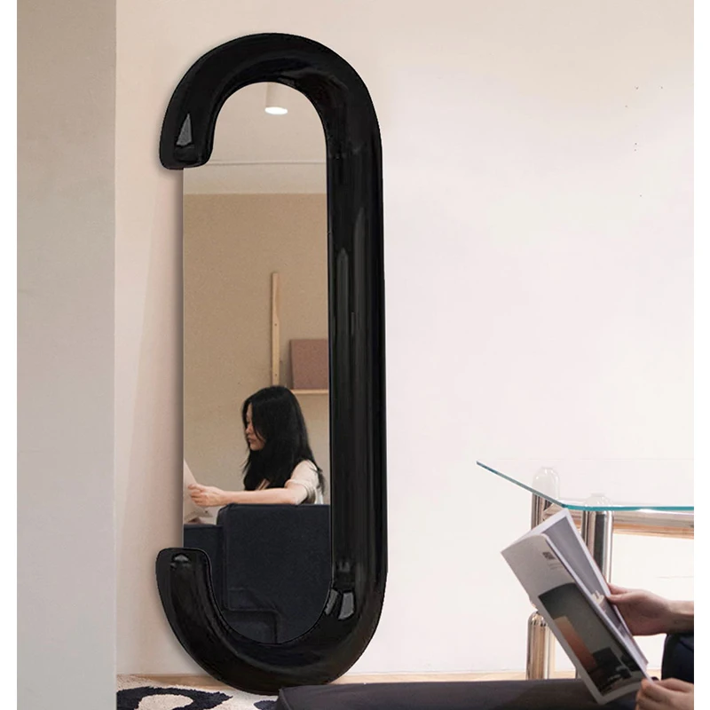 

Wall Decoration Mirror Living Room Modern Vintage Vanity Full Body Girls Aesthetic Bedroom Mirror Long Espelhos Home Products