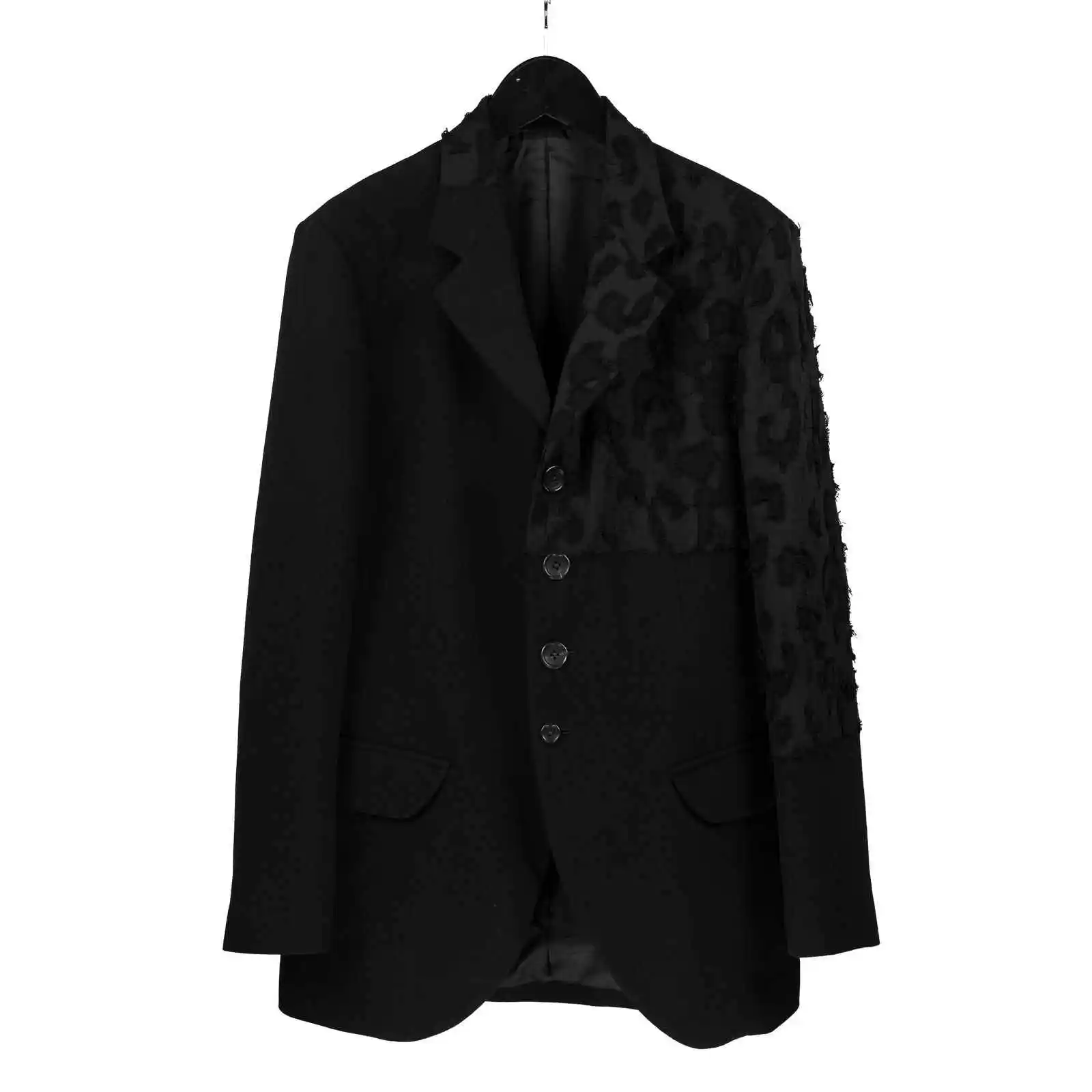 

TOP-YAMAMOTO оригинальный дизайн, мужской пиджак на весну и осень, высококачественный жареный уличный свободный повседневный шерстяной пиджак