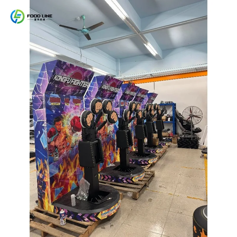 Wholesale New Boxing Power Game Console Kids Kung Fu Fighting Training Emulator For Amusement Park Indoor Entertainment
