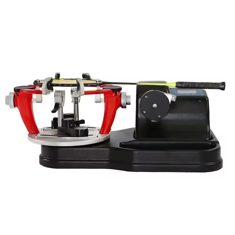 

Automatic Synchronous Clamping PLC Controlled Engine Driven Bearing Equipped Badminton Racket Stringing Machine 1 Year Warranty