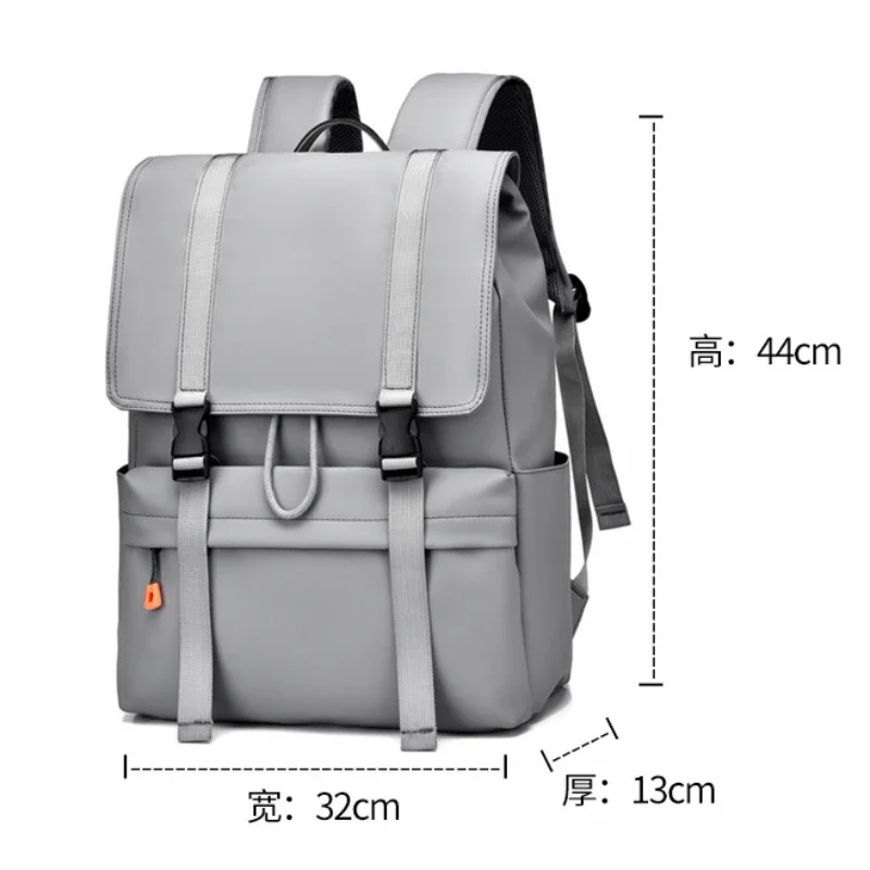 New Men Business Commuting Laptop Backpack Fashion Casual College Students Schoolbag Large-capacity Waterproof Travel Backpacks