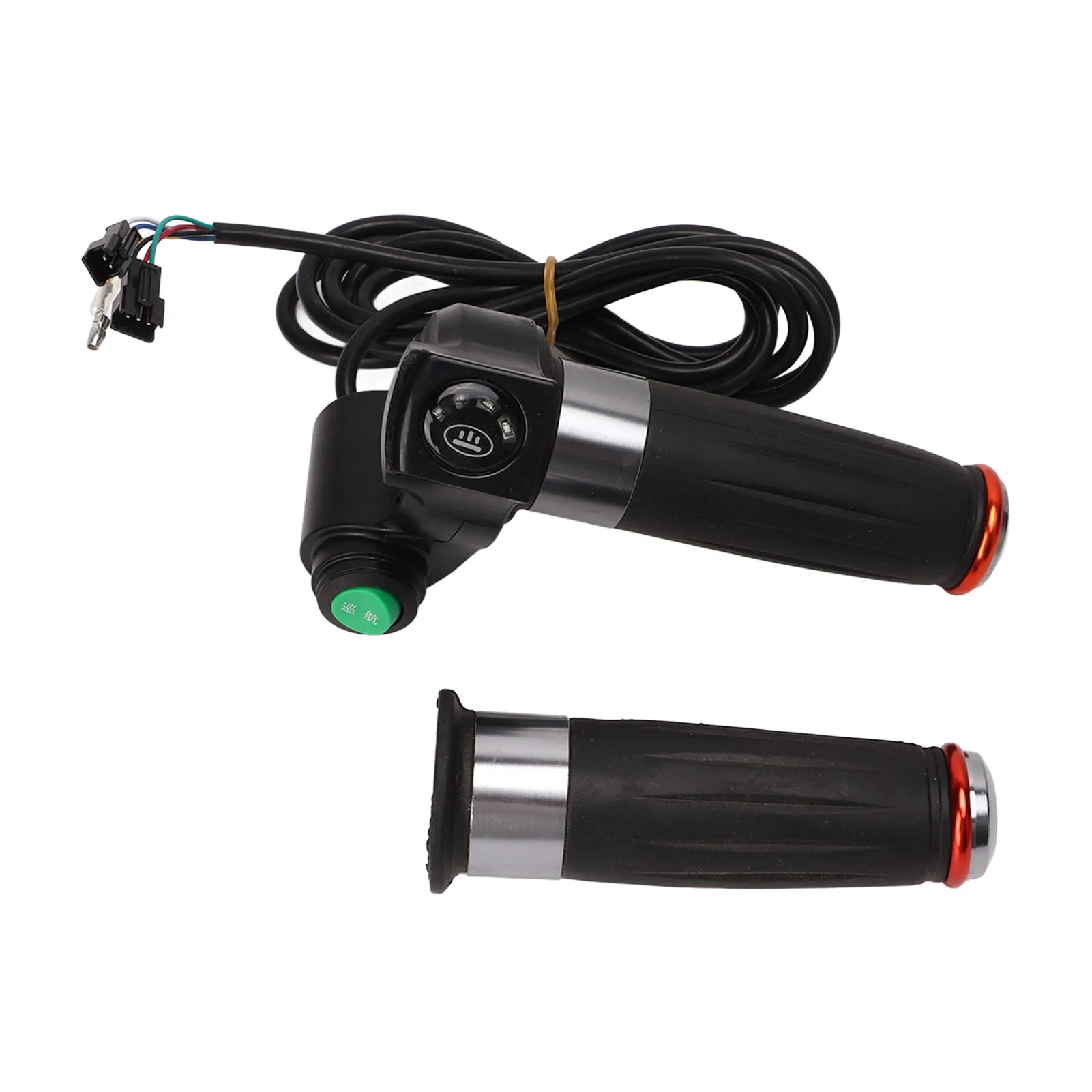 

48V Throttle for E-Bike, 48V E Bike Throttle Grip with Power Display and Cruise Control - Upgrade Your Electric Bike Experience