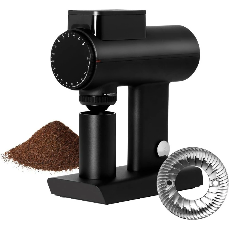 Molinillo de café de rebaba plana Sculptor 078S, molinillo de café expreso eléctrico con ajuste continuo de aspereza, adecuado para