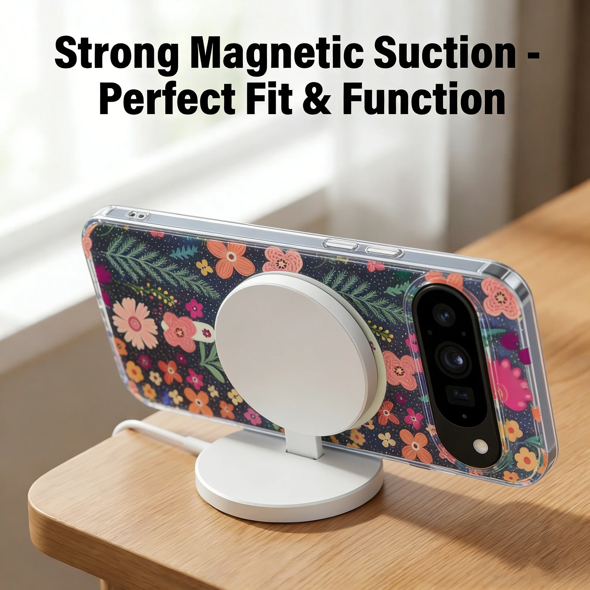 Luxury Spring Clear Glitter Pr - Phone Cases Aesthetic recension och pris