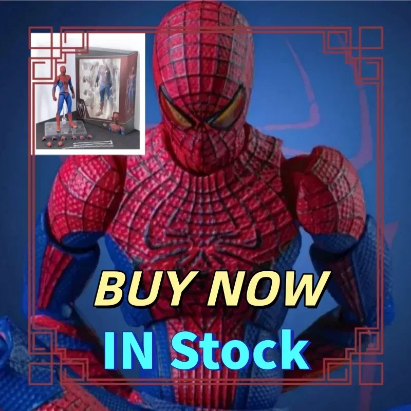 

Новинка в наличии Ct Toys Spiderman Mafex 001 Питер Паркер Эндрю Гарфилд The Amazing Spider-Man Shf Аниме Фигурка Модель игрушки