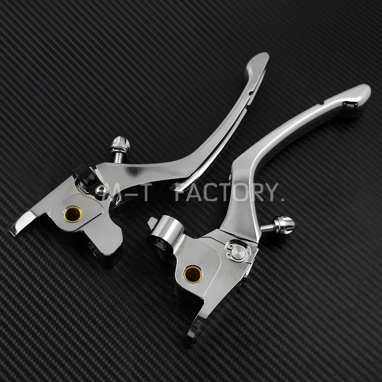 Chrome Brake Clutch Lever Regulator Clutch Set For Harley Touring 2017-Later Street Road Glide FLHR FLTRX and 2019 Trike Models