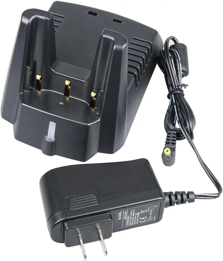Base de cargador CD-31 para Vertex Standard VX600, VX-820, VX-821, VX-824, VX-829, VX-900, VX-920, VX-921, VX-924, VX-929 Cargador FNB