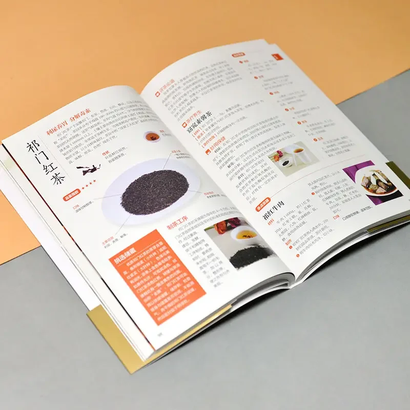 Manuel de la culture du thé de carte d'introduction du thé chinois