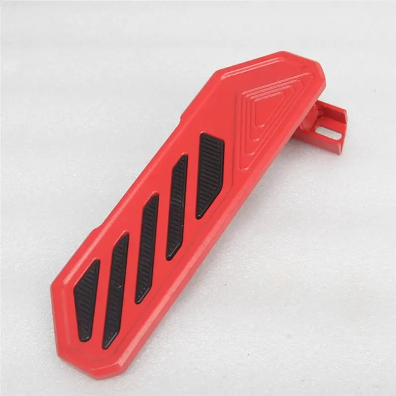 A33K-Left Side Driver Foot Rest For Jeep Gladiator JT 2018-2022 Anti-Slip For Jeep Wrangler JL JLU 4XE Kick Panel Red