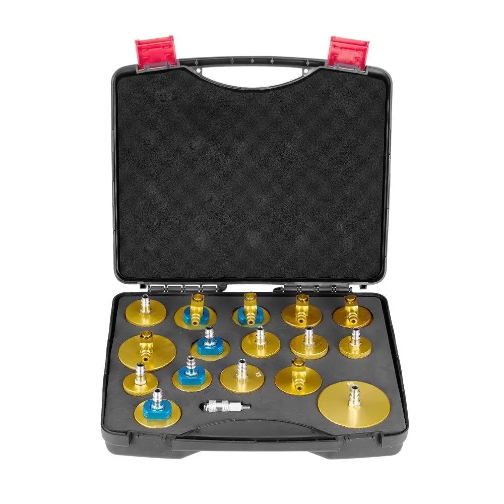 

17 Pcs Brake Master Bleeder Kit Brake Bleeder Adapter Set for most Vehicles
