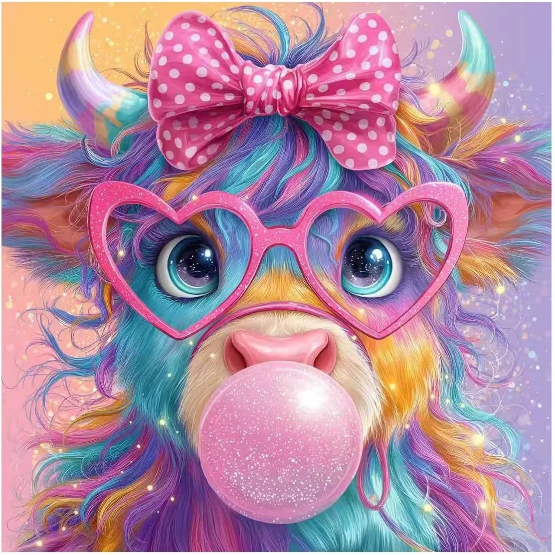 

Cow Animal Pattern DIY Jigsaw Puzzle Home Decor Adults Puzzle Games Family Fun Puzzles Educational Gift