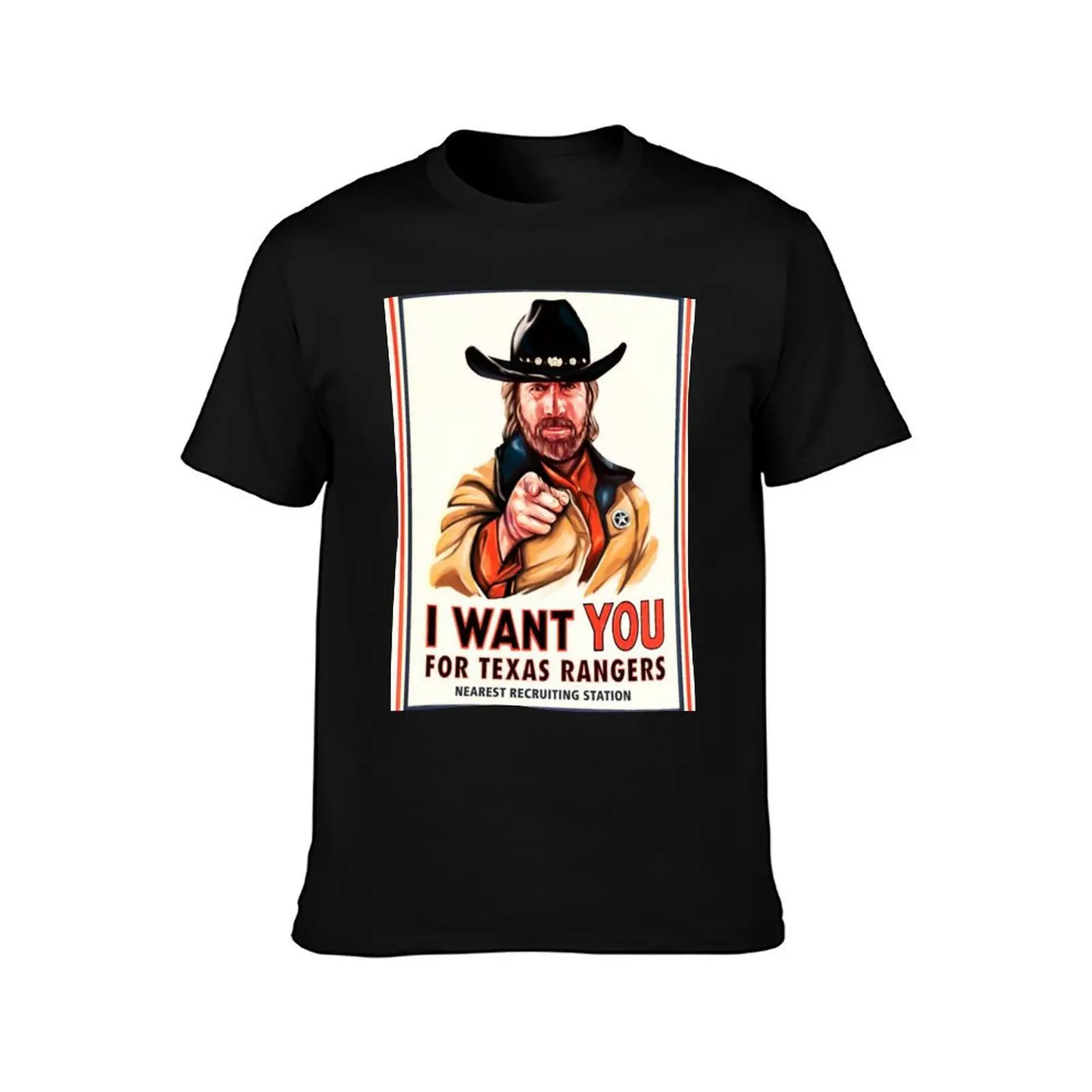 Chuck Norris I Want You T-Shirt Athletic Quick Dry for Men T-Shirt