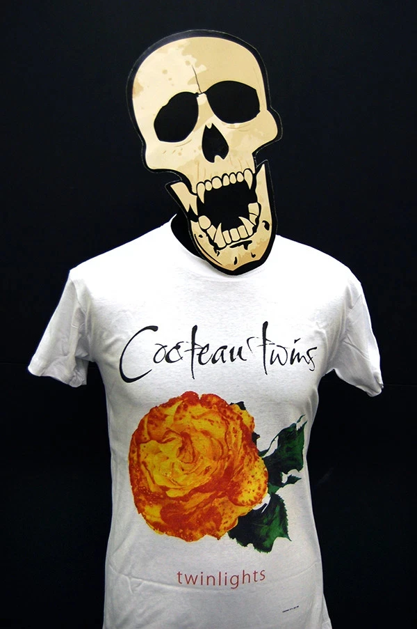 

Summer Style New Short Sleeve Cocteau Twins Garlands Shirt European American Y2k Cotton Alphabet Pattern Oversized T-Shirt