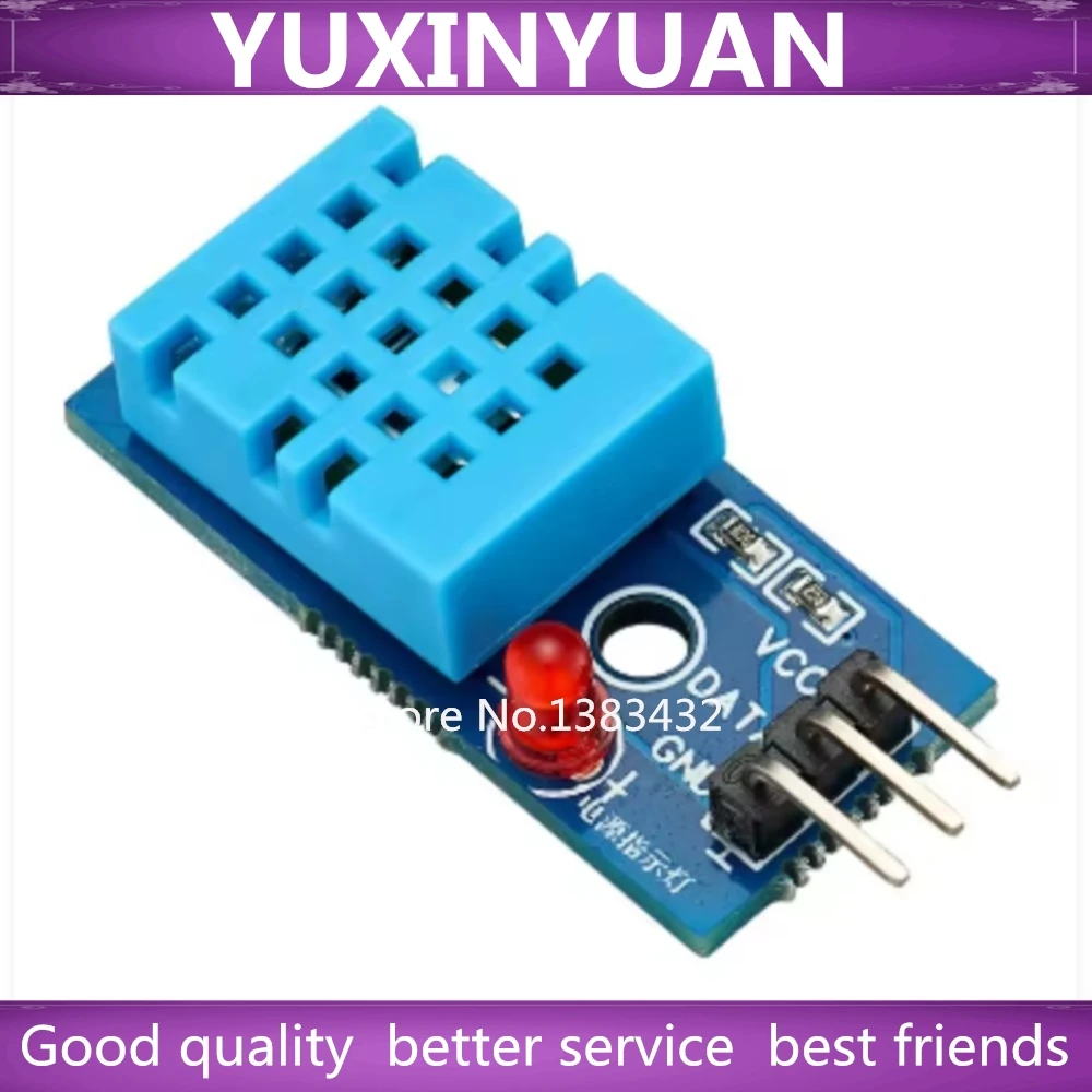 Smart 3pin KY-015 DHT-11 DHT11 Digital Temperature And Relative Humidity Sensor Module + PCB DIY Starter Kit KY015