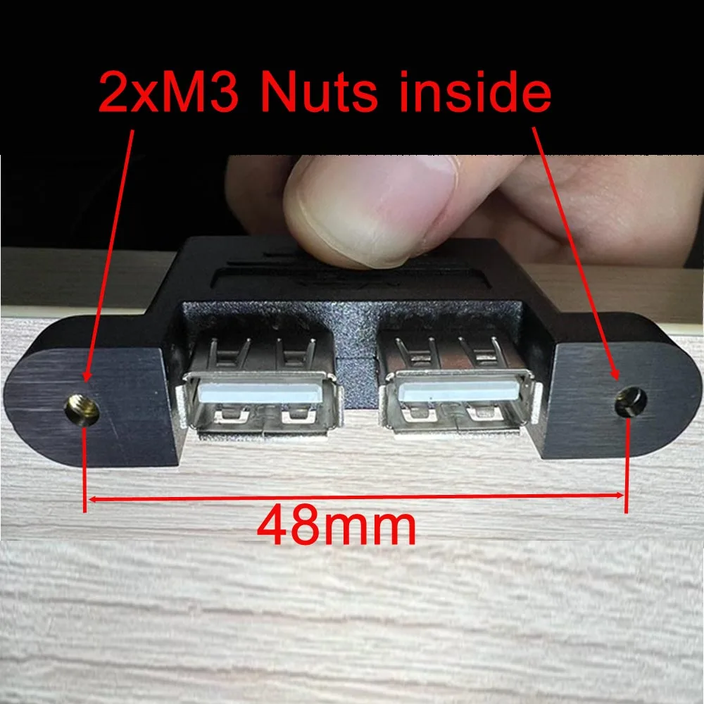 Двойной USB2.0 USB3.0 розетка с 2 портами USB Удлинительный кабель для промышленного компьютера ПК