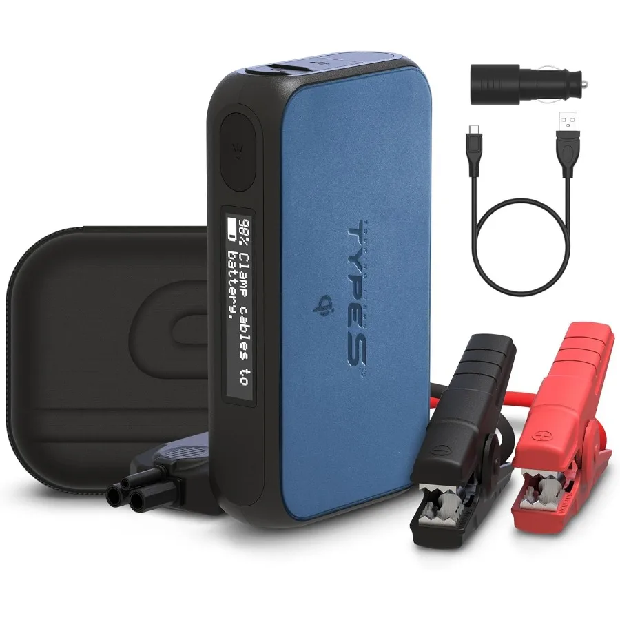 نوع S ديناميكي D10 + 1000A سيارة الانتقال كاتب UL معتمد 12 فولت بطارية الداعم ل 6L الغاز 3L الديزل المحمولة قوة البنك مع المدمج #1