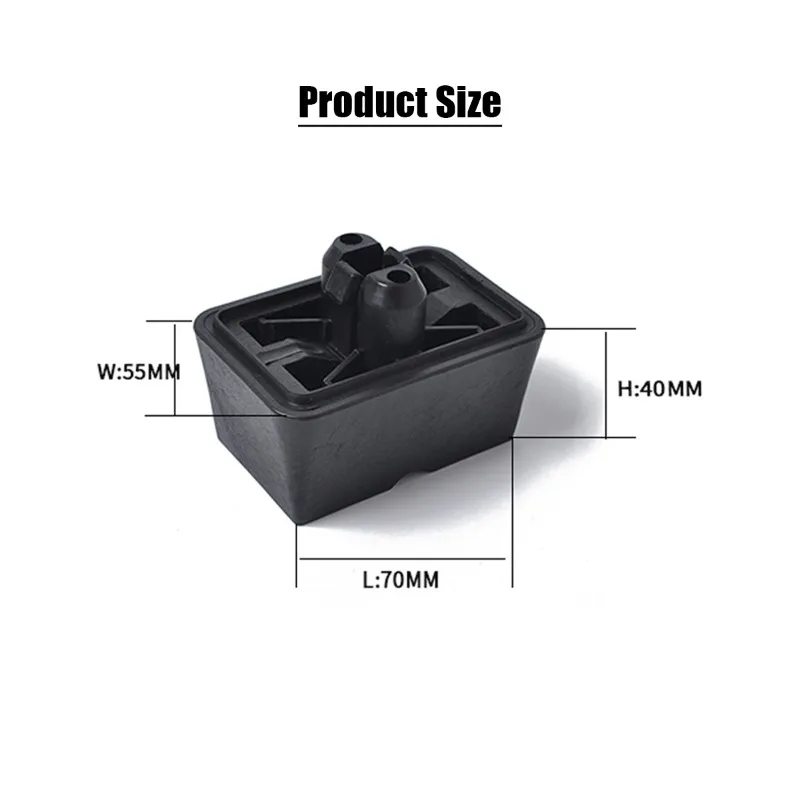 1/2/4PCS Jack Point Lift Pad 51717039760 Lifting Support Block For BMW Mini R50 R55 R56 R57 R58 Exterior Accessories