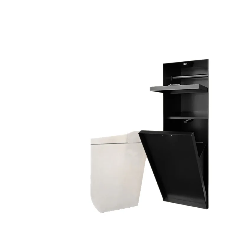 

Ниша из нержавеющей стали, встроенный унитаз, мусорное ведро для ванной комнаты, встроенная настенная коробка для хранения салфеток, бесшовная