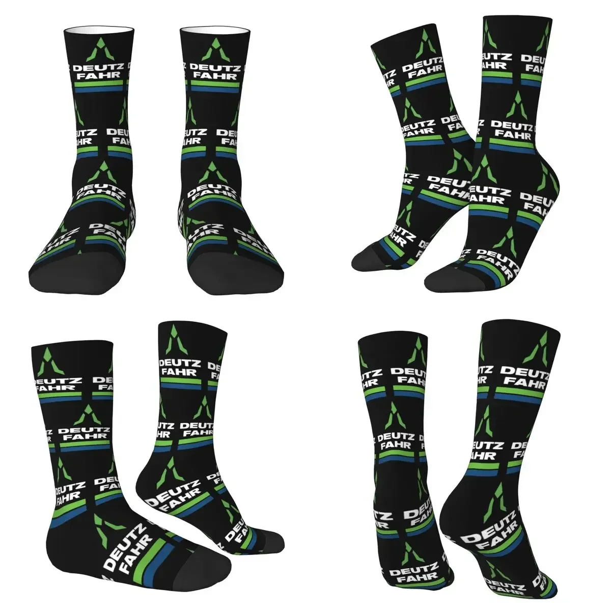 Deutz Fahr Logo Merchandise Essential Socks Harajuku Super Soft Stockings All Season Long Socks Man Woman Valentine's Day Gifts