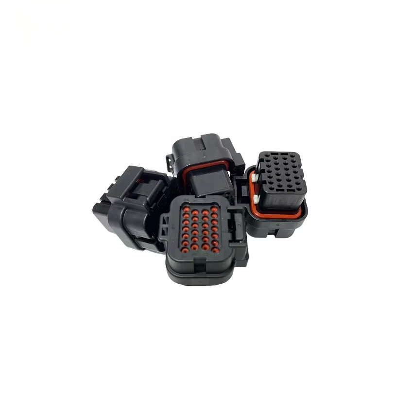 5Pcs TE original 3-1437290-7 car connector 26way ECU wire connector waterproof wiring harness assembly car plug