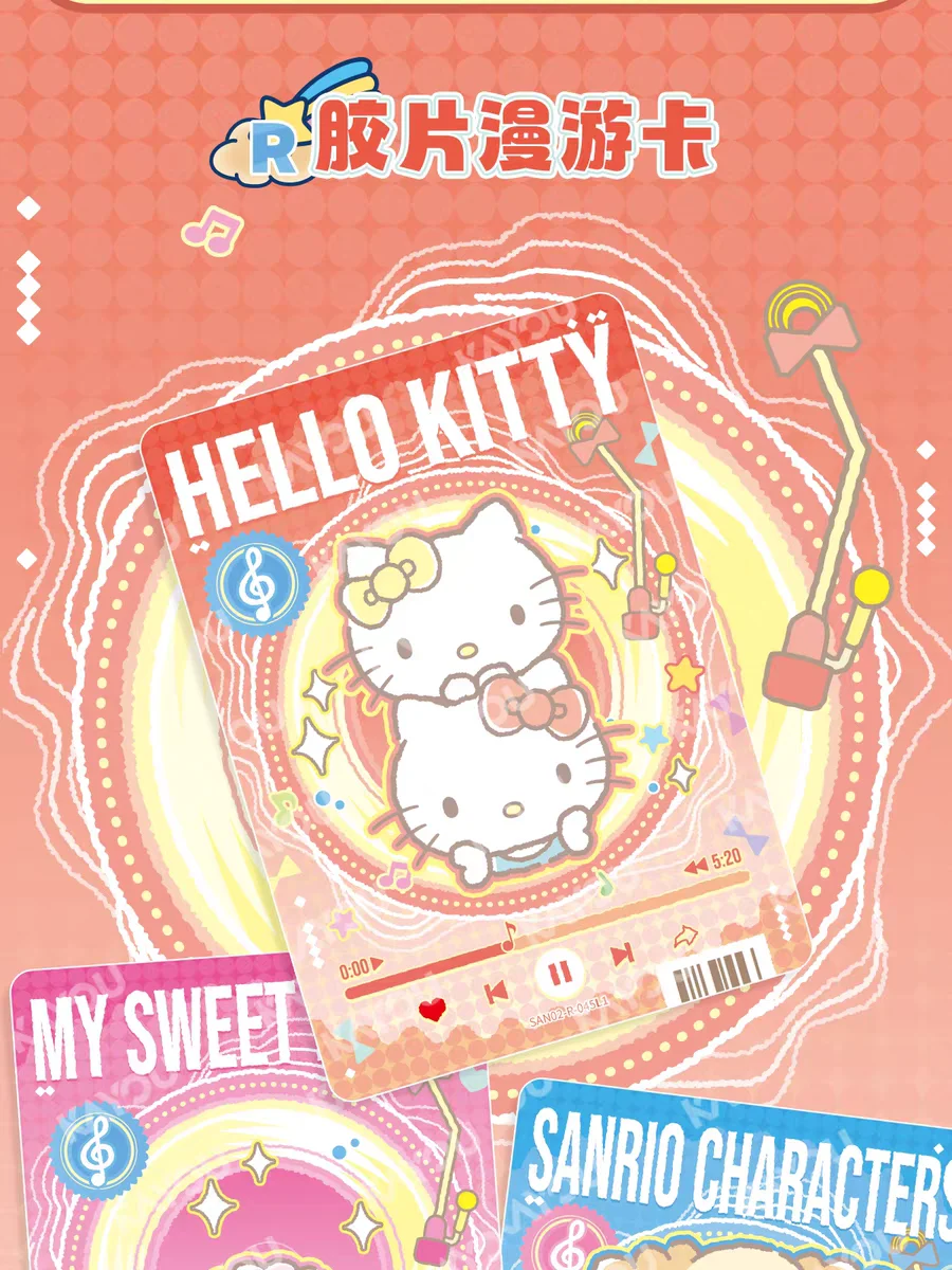 KAYOU Original Sanrio Karten Honey Dream Serie Starry Whispers Fun Movie Pack Sanrio Familie Anime Sammelkarten Spielzeug Geschenke – Detail 14